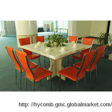 training table with marble top