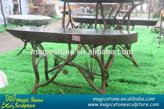 hot new products for 2015 granite round stone top dining tables