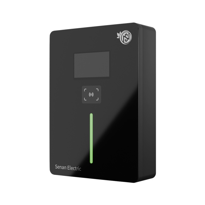 Estación de carga comercial de 7kw AC con pantalla