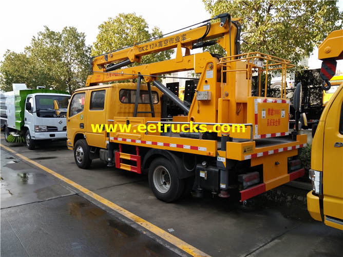 Articulated Aerial Lift Vehicle