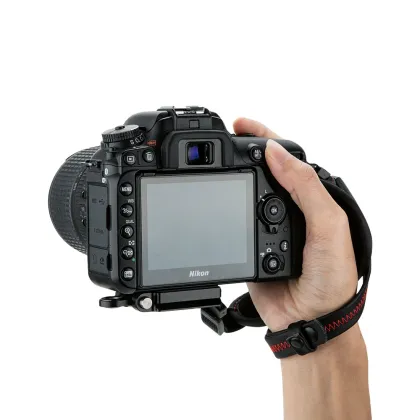 Professional Camera Hand Straps with Arca-Type Plate for Canon, Nikon, Panasonic, Fujifilm, Olympus