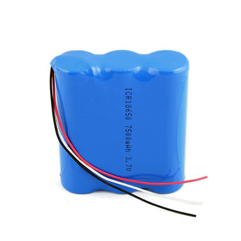 18650 3 7v 7500mah 3p 3