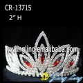 Tiara del desfile barato del Rhinestone