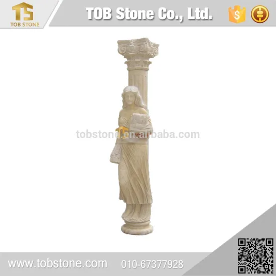outdoor marble columns and pillars