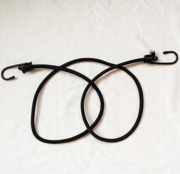 Elastic Rope Bungee Cord with Hooks for Camping Tents, Banners, and Trampolines