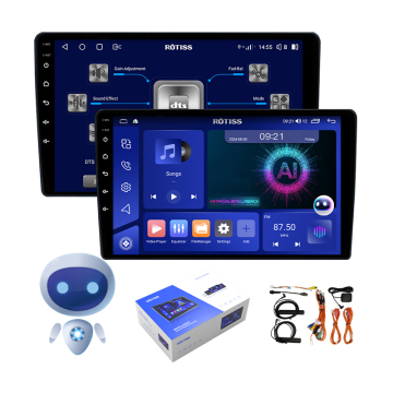 AI 2Din 9''-10'' Car DVD Player with CarPlay, BT, FM, and Android Radio for BMW