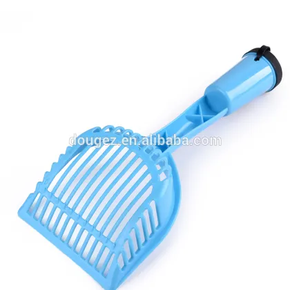 Factory sale Cat Litter Scoop Plastic Kitty Litter Scoop with Wastebags