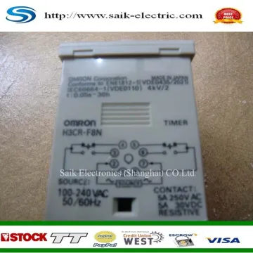 Omron Timer H3CR-F8N 100-240VAC 0.5s to 30h