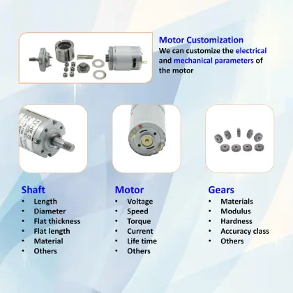 High Torque 36mm Planet Gearbox DC Motor 12V 24V 1NM 100KG