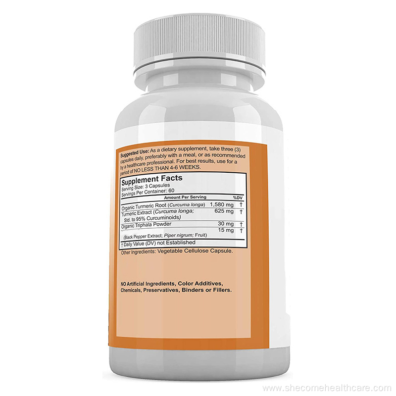Turmeric Curcumin Supplement with Black Pepper Extract