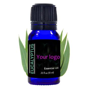 Private Label Huile essentielle d&#39;eucalyptus 10 ml distillée à la vapeur