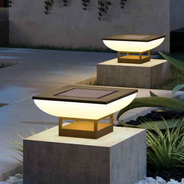 IP65 Rated Outdoor Waterproof Solar Wall Lamp LED Light for Gardens and Villas