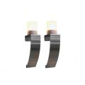 heavy duty wall candle holder set 2pcs