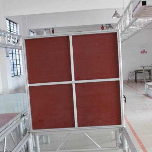 Quick-Install Aluminum Stage - Snap-in Design