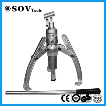 Integrated hydraulic puller