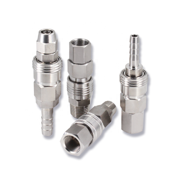 China Hersteller C-Typ selbst speichern schnelle pneumatische Stecker und Metallkomponenten