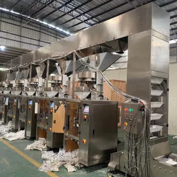 Vertical Automatic Solid Snack Food Chips Packing Machine Production Line