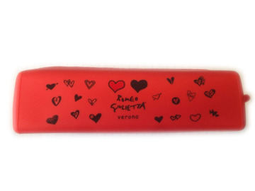 JK-163112 2016 Hot Sale Silicone Rubber Cosmetic Pen Bag