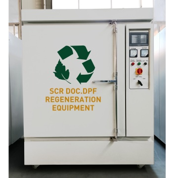 Machine de nettoyage DPF contrôlée par ordinateur avec tige de chauffage en quartz