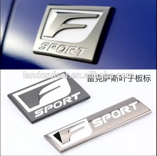 lexus NX200t F sport fender sticker badge