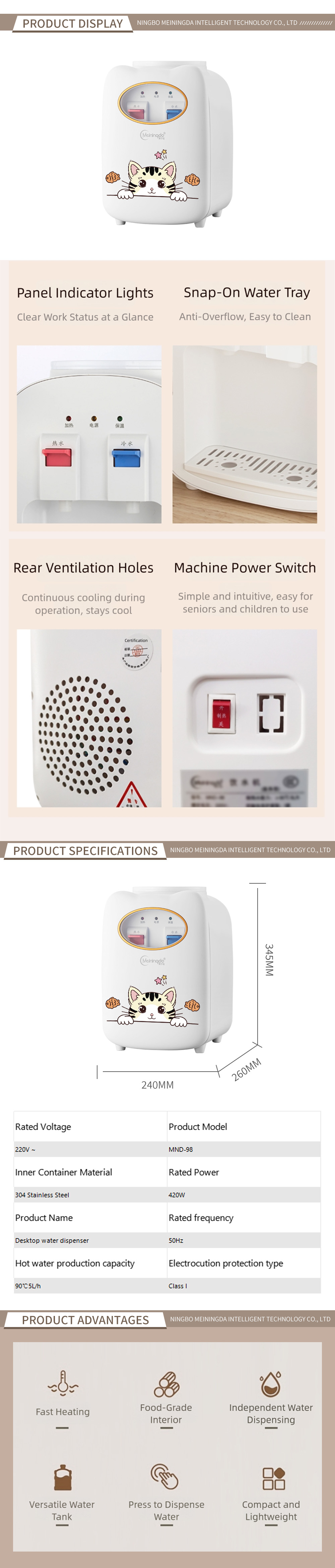 Cat Door Water Dispenser8-2-X