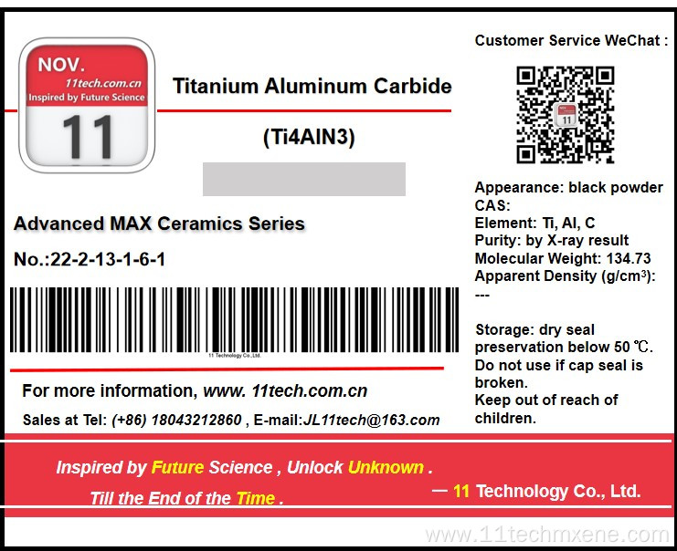 MAX phase material Ti4AlN3