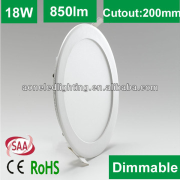2014 80lm/w wholesale price factory direct sale square round led panel ceiling light