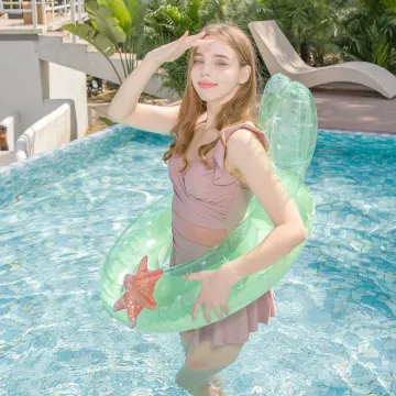 Summer Fun: JIURAN Inflatable Swimming Ring and Pool Floats for Beach Games