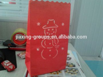 fire-retardant fireproof paper candle bags for sale,customized design ,OEM orders are welcome