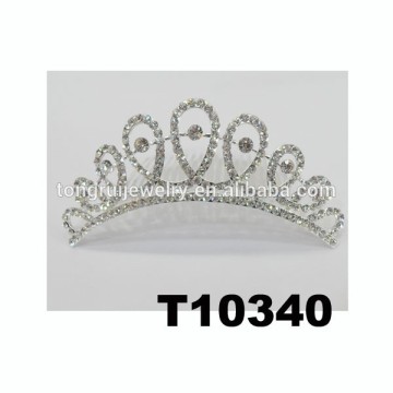 bride rhinestone metal crown wedding crown bride crown tiaras