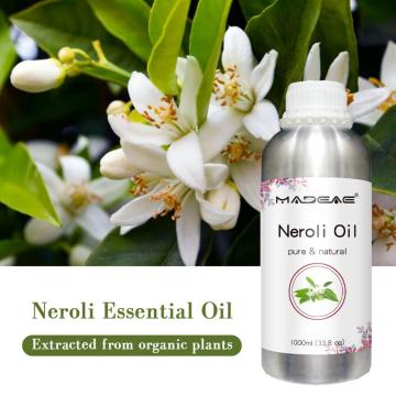 Custom Wholesale Berkualitas Tinggi Botol Kaca Perawatan Kulit Tidur Murni Minyak Esensial Petal Neroli Berkeren