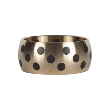 direct support custom lubrication joint bearing brass oil-free joint bearing