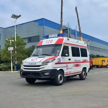 Hospital ambulance patient rescue vehicle