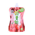 biodegradable reclosable plastic drink pouch