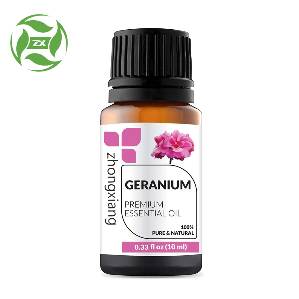 100% huile essentielle de géranium rose pure et naturelle