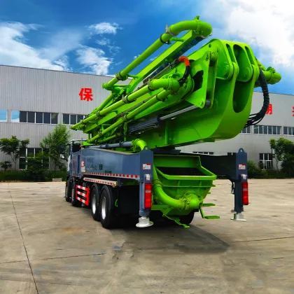 Diesel-Powered 58 Meter Concrete Pump Truck Machinery