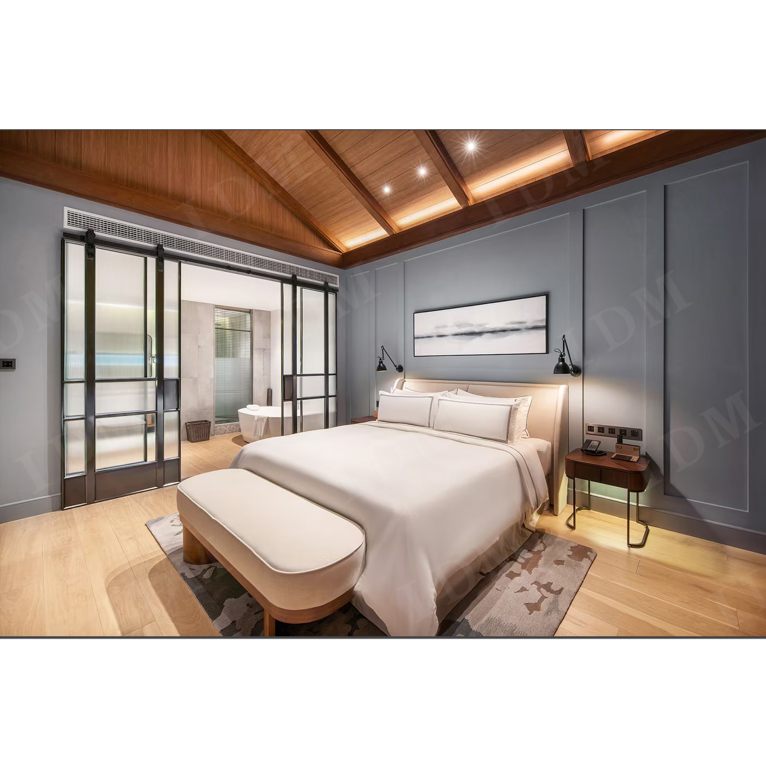 5 Star Hotel Furniture Bedroom Set modern Hotel