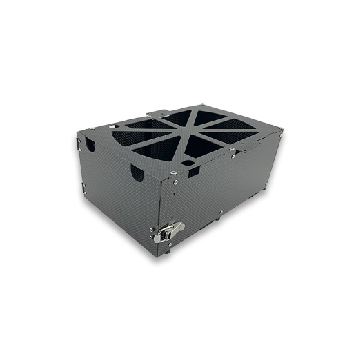 Caja de batería de drones de fibra de carbono ligero