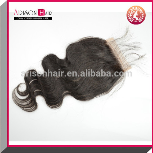 hot selling full front lace closures silk base 100 indian human hair top closures