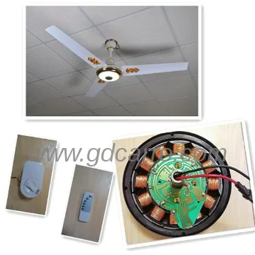 Promotion air tech ceiling fan metal blade ceiling fan brushless motor