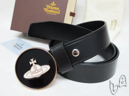 Fashion AAA quality replica Vivienne Westwood real leather belt, original leather men's belts Vivienne Westwood whoelsale