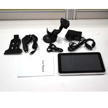 Black 128m Gps Car Navigation System With Mediatek Mt3351 533mhz