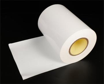 Bright White PE Water Based Permanent Yellow Glassine