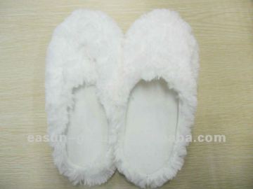 Withe household slippers/hotel bathroom slippers(Velvet cotton)