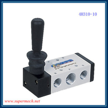 4h 310-10 kedudukan tiga lima cara pneumatik tangan tarik injap