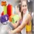 Hot selling microfiber towel in mesh bag, suede towel sports towel