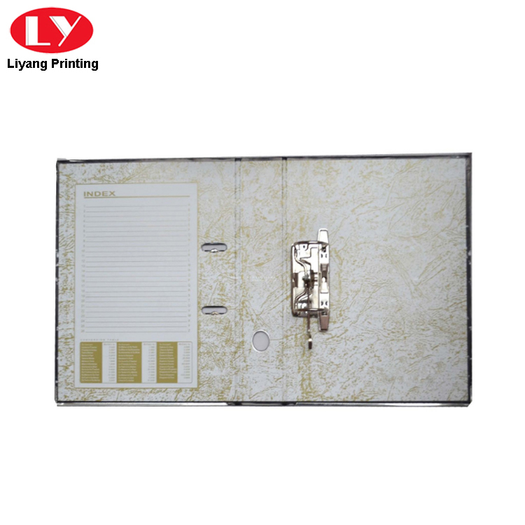 Marble Lever Arch File Folder