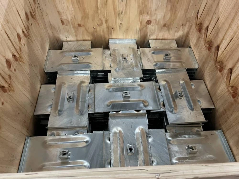 16 X 16 galvanized Cross Plate Anchor China Manufacturer