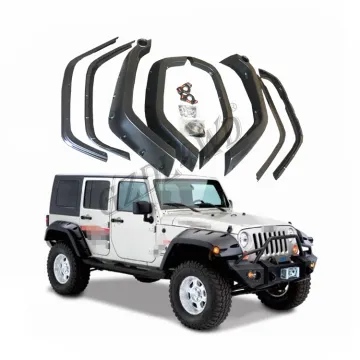 ABS Wheel Arch Car Fender Flares for Wrangler JK 07-14 - 4x4 Pickup Accessories