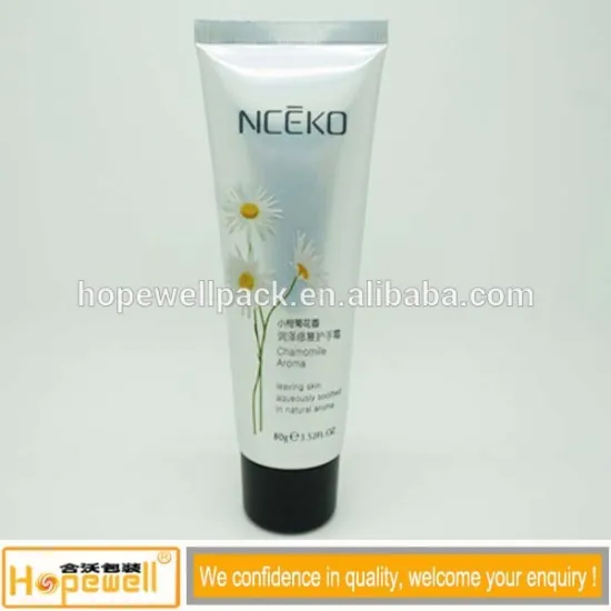 60ml Flower Fragrance , Shea Butter , Daily Nourishing Moisturizing Hand Cream Packaging Tube
